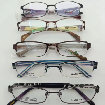 Vintage 80s 90s Designer Metal & Acetate Eyeglasses - Small Sizes