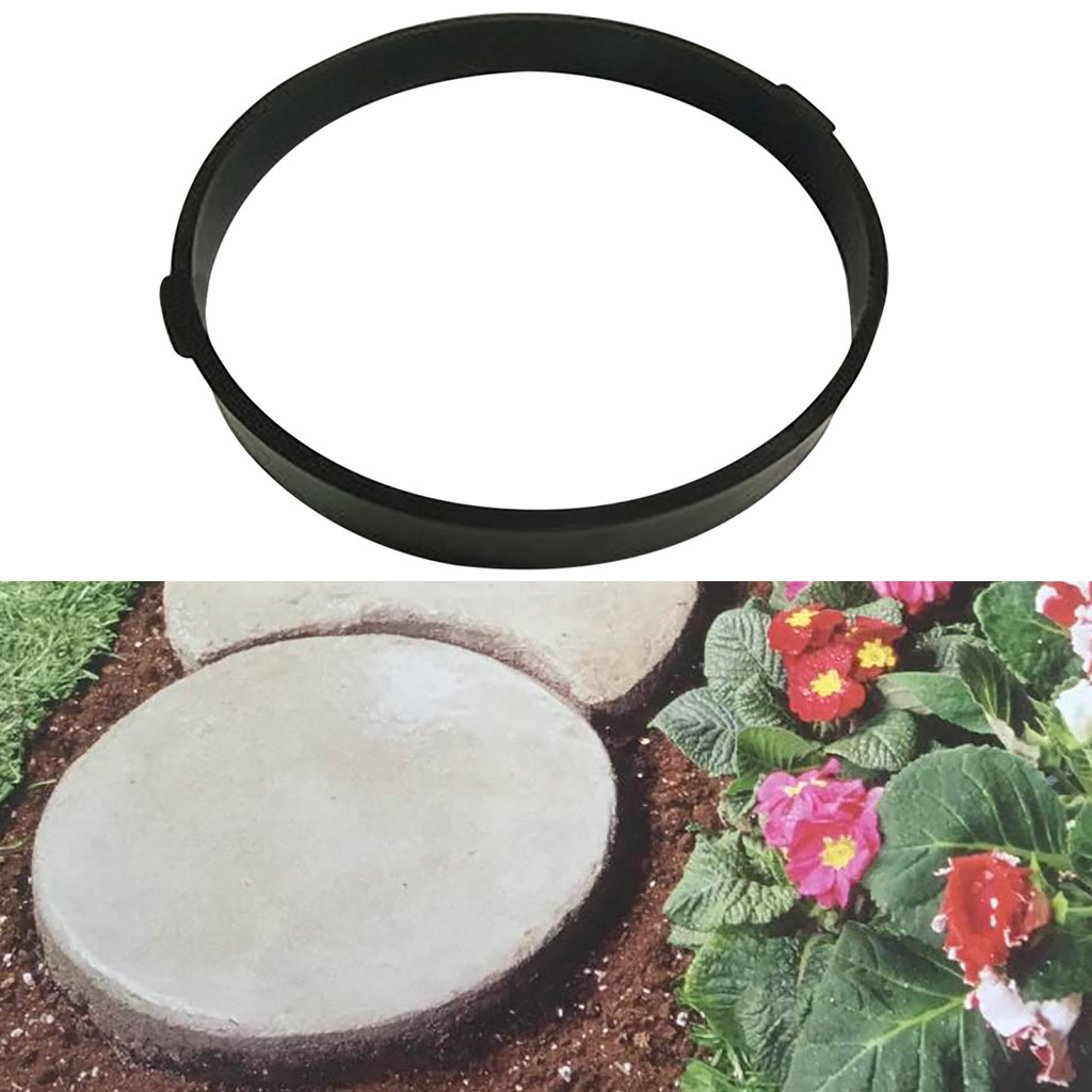 Plastic Paving Mold Driveway Patio Stepping Stone Pavement Paver Path Maker For DIY Garden Pavement #007