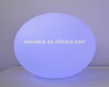 35*35*27cm Floating color changing oval LED light