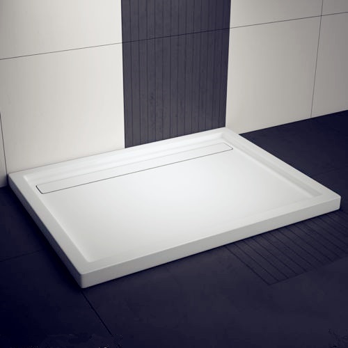 Modern shape Acrylic 135mm height shower tray with CUPC certification
