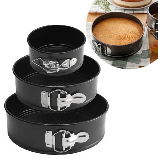 Non-Stick Springform Cake Pan Set for Baking