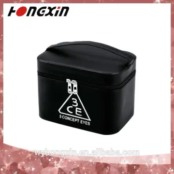Luxury PU leather square cosmetic boxes manufacturer customized ,cosmetic beauty box