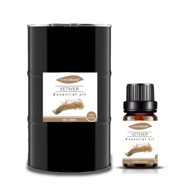 Vetiver Oil Essential Oil 100% Puro Aroma Orgânico Natural Óleo Vetiver para difusor, massagem, cuidados com a pele, sabonetes, perfume de vela