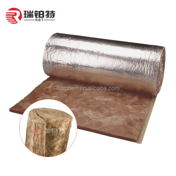Factory Price Glasswool Fiberglass Insulation Blanket with Aluminium Foil