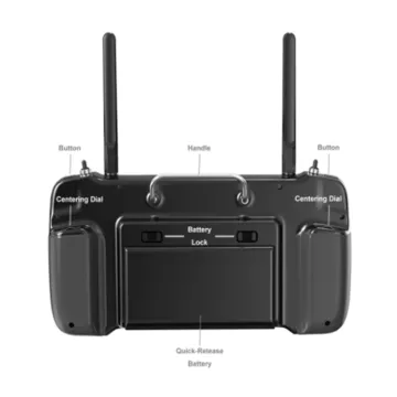 SIYI Siyi MK32 industry application remote control 15KM HD digital map transmission 1080P resolution one machine dual control