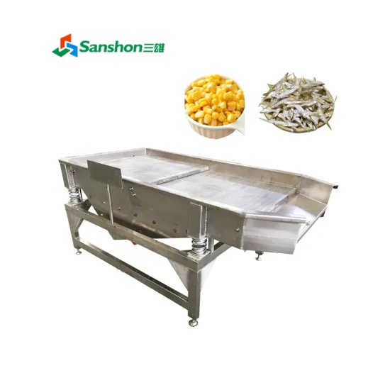 China Vibration Water Remover Machine for Vegetables