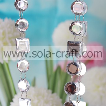 Wholesale Charm Square Round Bead Curtains Chandelier Prism