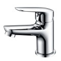 Faucet Ystafell Ymolchi Chrome Cymysgydd Lavatory Modern a Masnachol