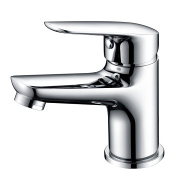 Faucet Kamar Mandi Modern dan Komersial Lavatory Mixer Chrome