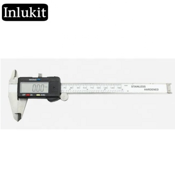 150mm 6-inci stainless steel karbon elektronik serat vernier caliper: alat pengukuran presisi