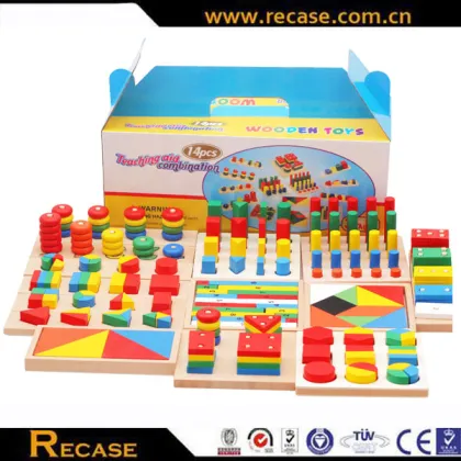 Montessori teaching tools set wooden Montessori aids for kindergarten
