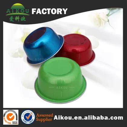 Aluminum foil jam honey tin