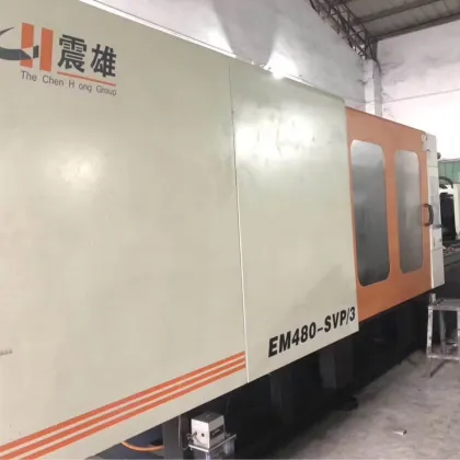 480 Tons Chen Hsong EM480-SVP/2 Horizontal Plastic Injection Molding Machine for Sale