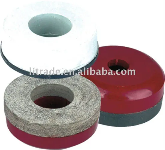 Arc slab's polishing tool