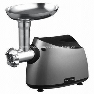 Electric meat grinder, reverse function