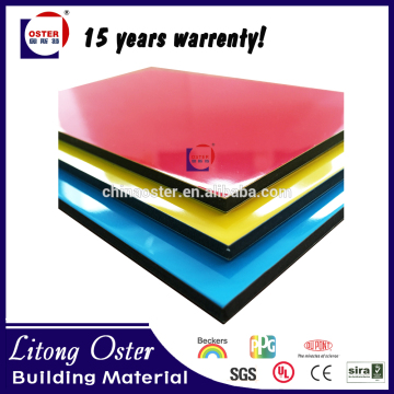 High Gloss Wall Panels Aluminum Composite Panel Factory