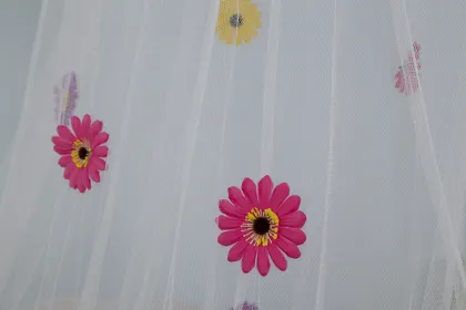 Bed canopy mosquito net target