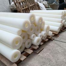 Tubo de plástico de engenharia Branco PA6 Tubo de tubo de nylon