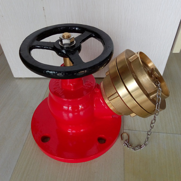 Checap 2.5" brass fire hydrant landing valve with chain