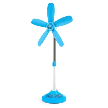 High-Quality 360° Rotating Silent Electric Floor Stand Fan
