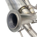 Cat-Back Valved Auspuff Titanium passt Audi R8 4.2L V8 08-12