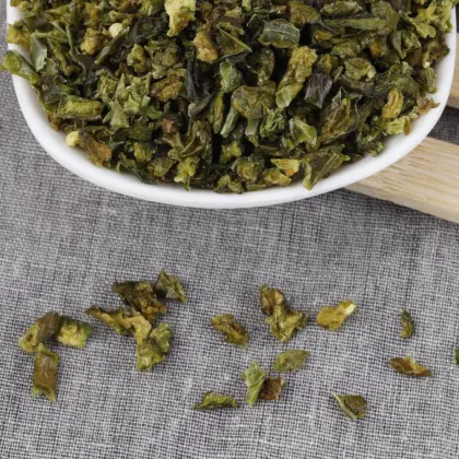 Natural Dehydrated Green Bell Pepper Powder