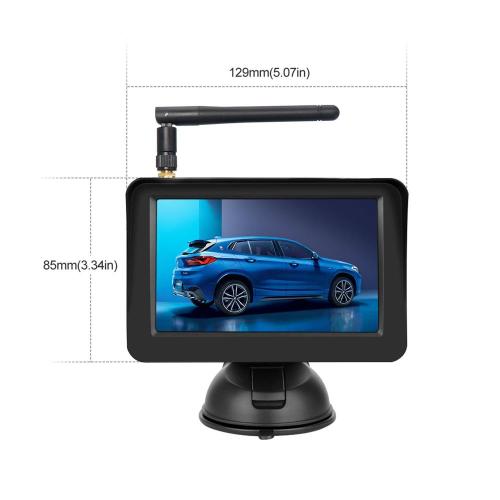 Wireless Reverse Camera Kit with 4.3inch Car Monitor