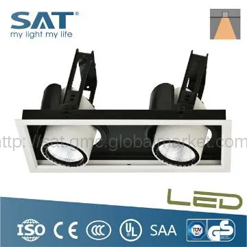 Squared led downlight 4400lm ,Grille led downlight