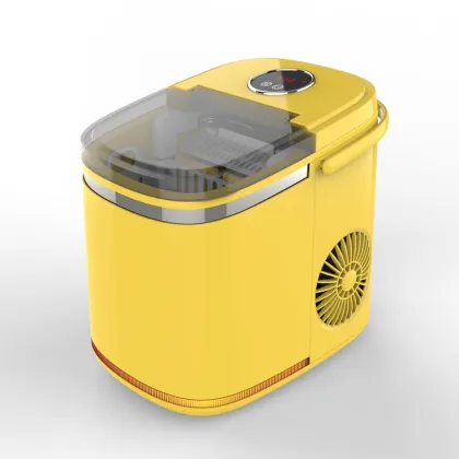 Portable 15kg Mini Instant Ice Maker - Home Use Ice Cube Maker (12-15 Kgs/24h)