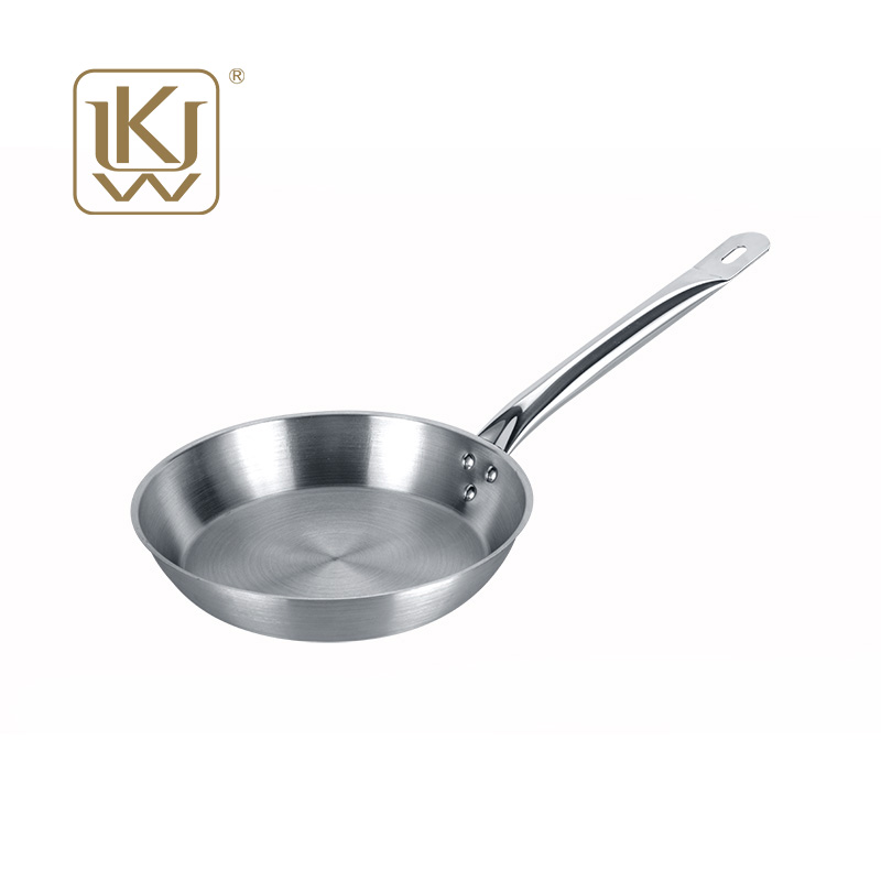 Glazed round multifunctional electric frying pan