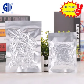 custom food grade aluminum vacuum food package heat sealing