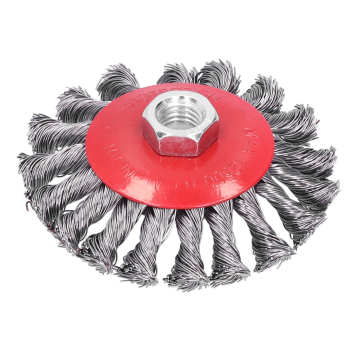 4 Inch Steel Cleaning Bristle Disc Wire Polishing Brush for Rust Removal