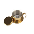 Champagne Gold StainlessSteel VietnameseCoffee Maker