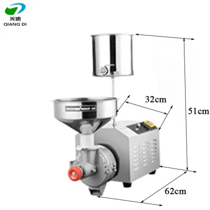 Small Wet Rice Grinder: Bean, Corn, Nut, and Grains Paste Grinding Machine