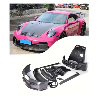 GT3 Style Auto Parts Car Body Kit for Porsche Carrera 911 992 Carrera S