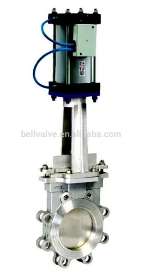 8 inch Pneumatic Stainless Steel Lug Knife Gate Valve price