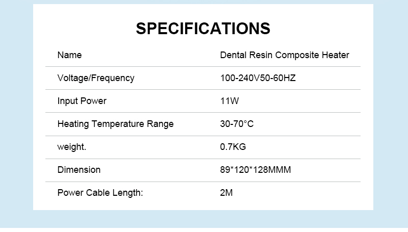 Electronic Dental Composite Warmer (8)