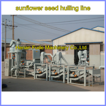 sunflower seed hulling line, sunflower seeds shelling machine