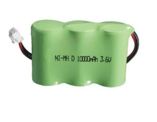 Mining Lamp Battery Long Lasting NiMH D 3.6V 10000mAh