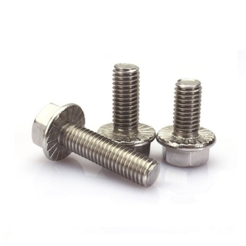 Galvanized stainless steel fastener hex flange bolt