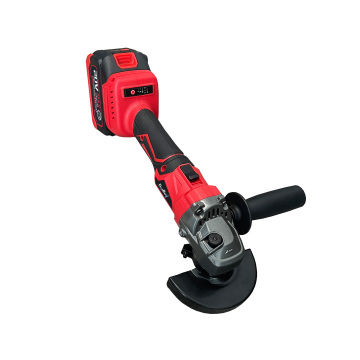 Portable 20V Lithium Battery Brushless Angle Grinder with 6.0AH Side Handle for Metal Cutting and Grinding