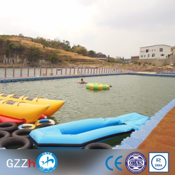 China factory modular swimming pool with deck