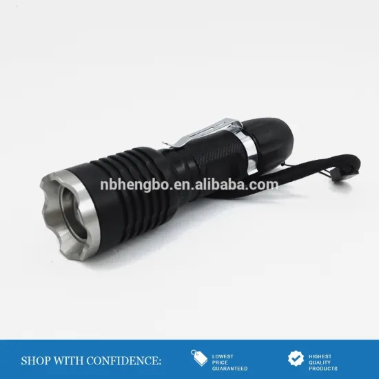 Classic China Ultra Bright XPE Police Flashlight Zoom Torch