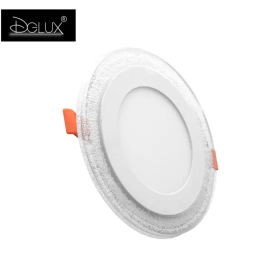 Easy Installation Indoor Square/round Aluminum Recessed LED Panel Lights (3w/4w/6w Smd RGB)