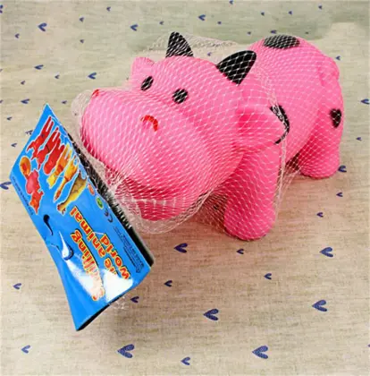 N297 hot vinyle scream cattle toys for venting