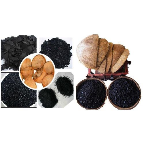Raw Material of Coconut Shell Activated Varbon with High Iodine Value