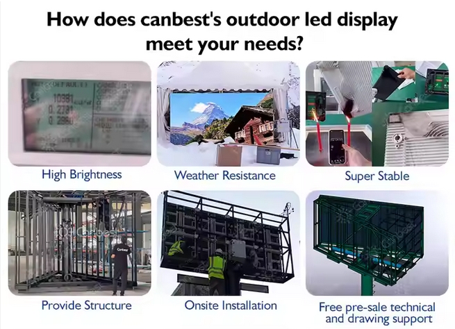 Outdoor Signage Advertising Led Screen