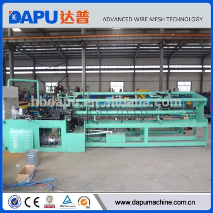 Factory automatic chainlink fencing mfg machine