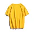 T-shirt da uomo a maniche corte in puro colore