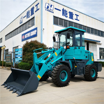 4wd front end loader with hydraulic joysticks control